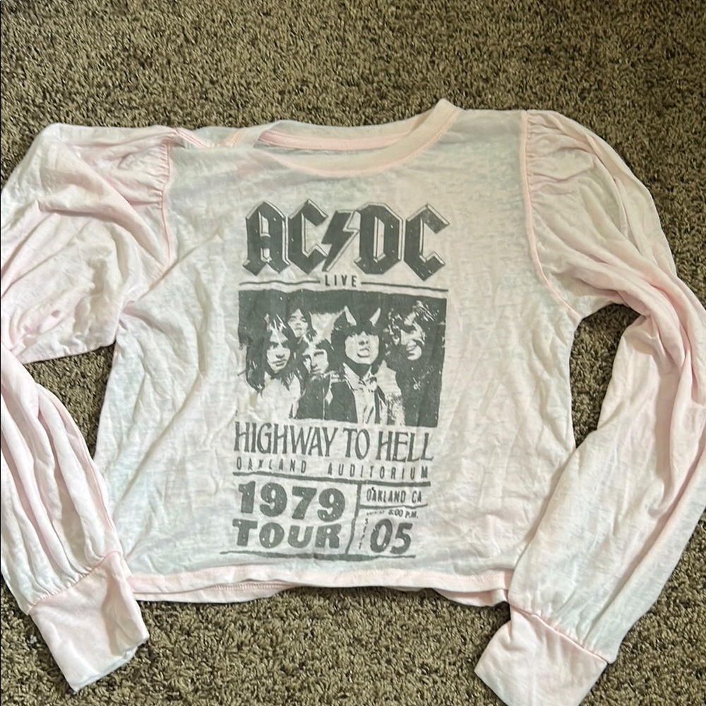 AC/DC Highway to Hell Graphic Long Sleeve Shirt